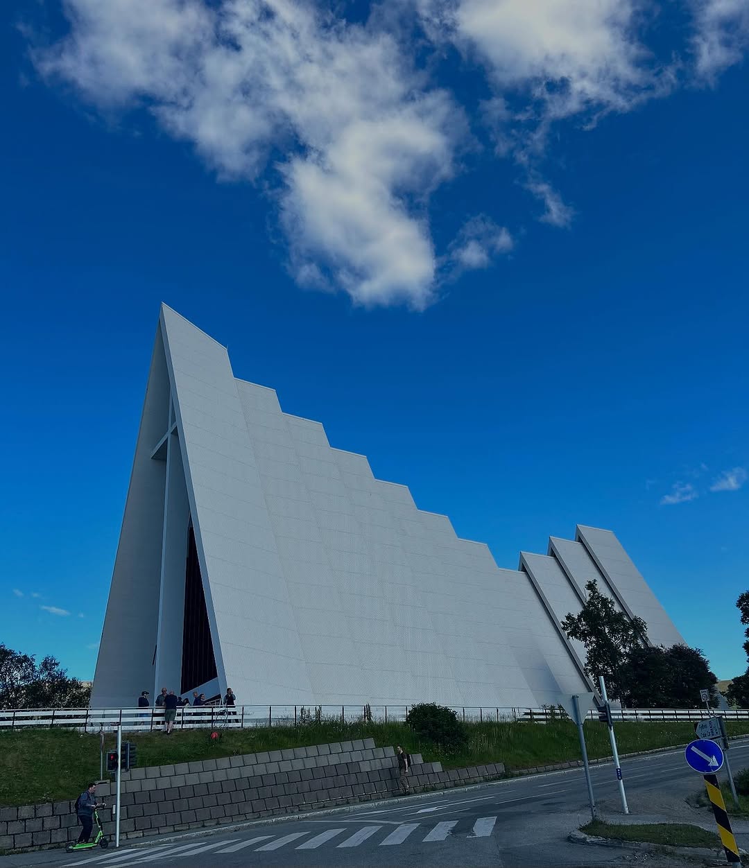 The iconic Arctic Cathedral of Tromsø #tromsø #arctic #cathedral #norway