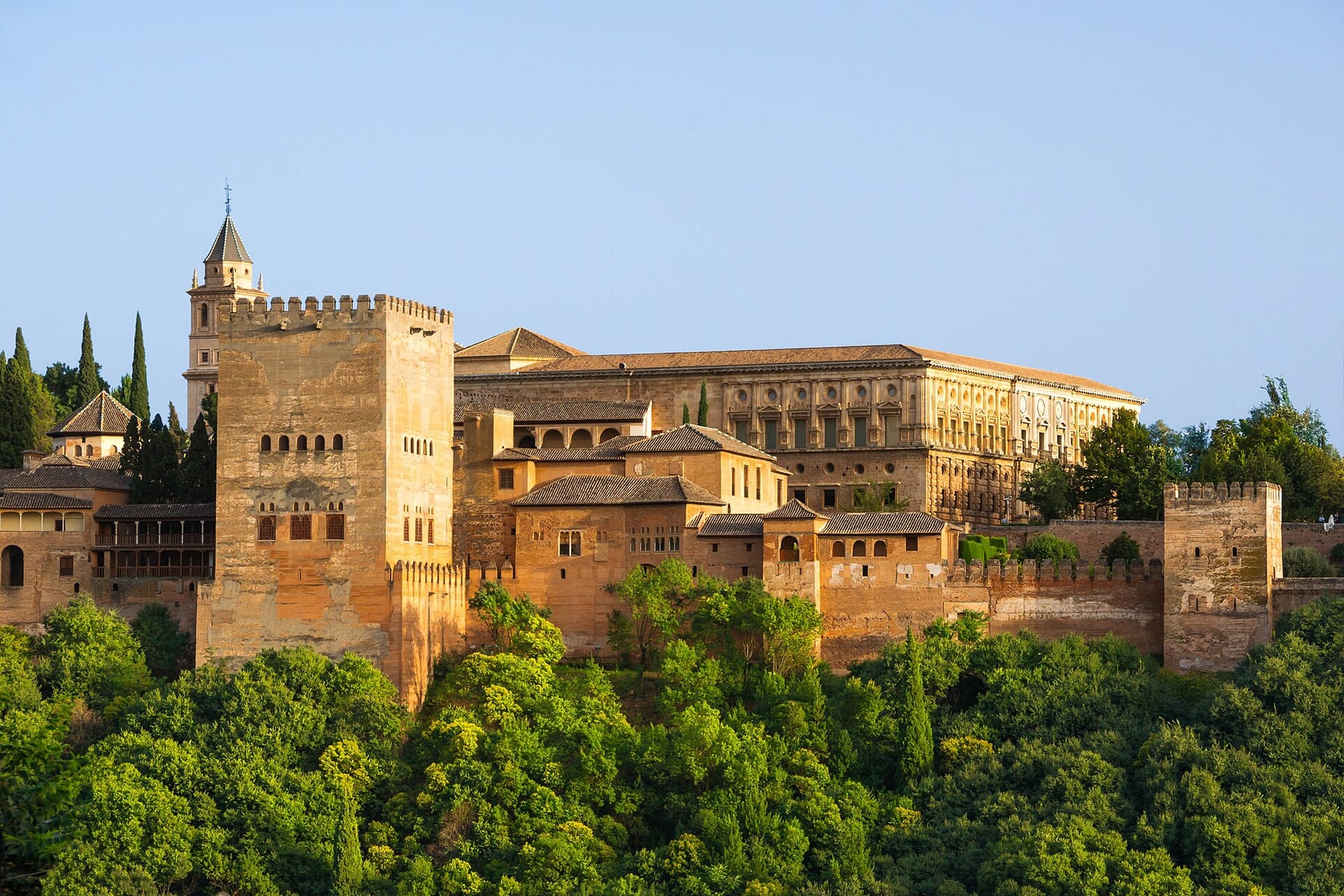 Alhambra in Granada, Spain