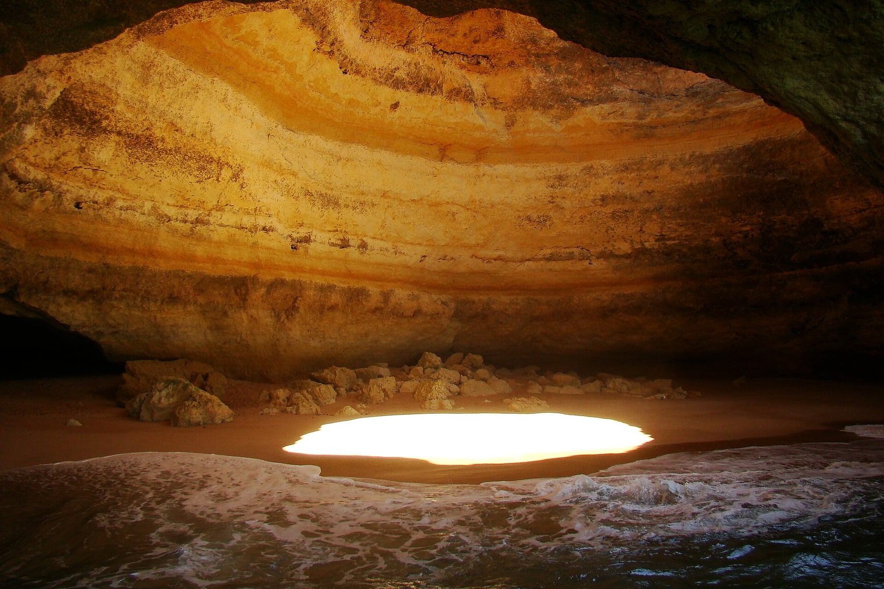 Benagil Cave in Algarve, Portugal