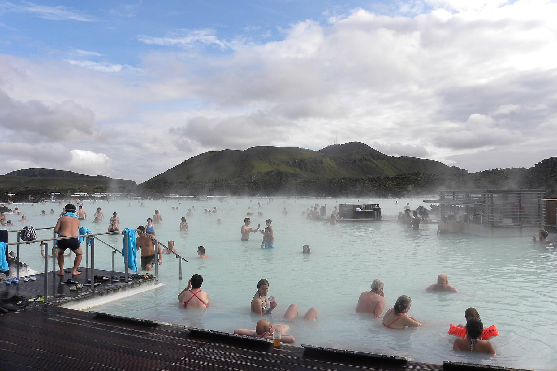 Blue Lagoon in Grindavik, Iceland
