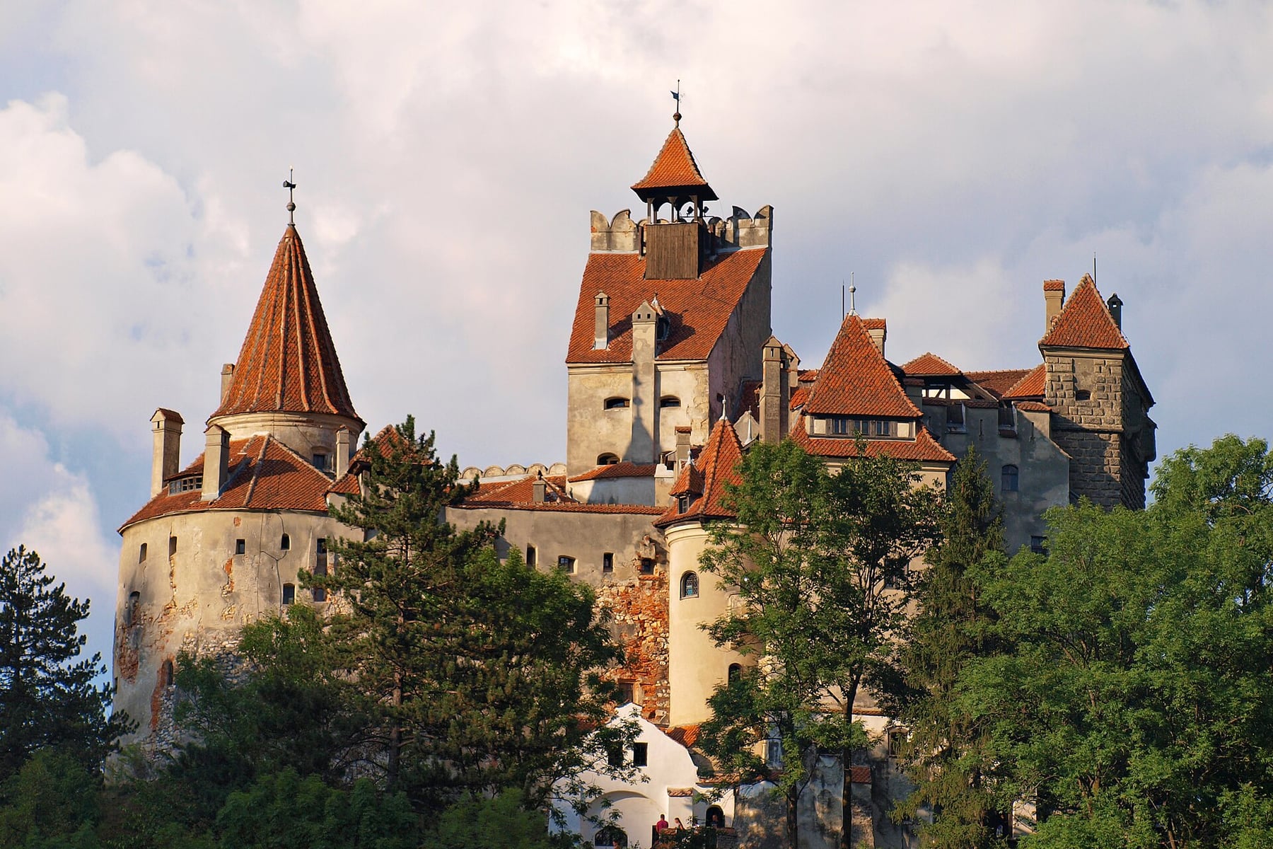 Bran Castle in Bran, Romania
