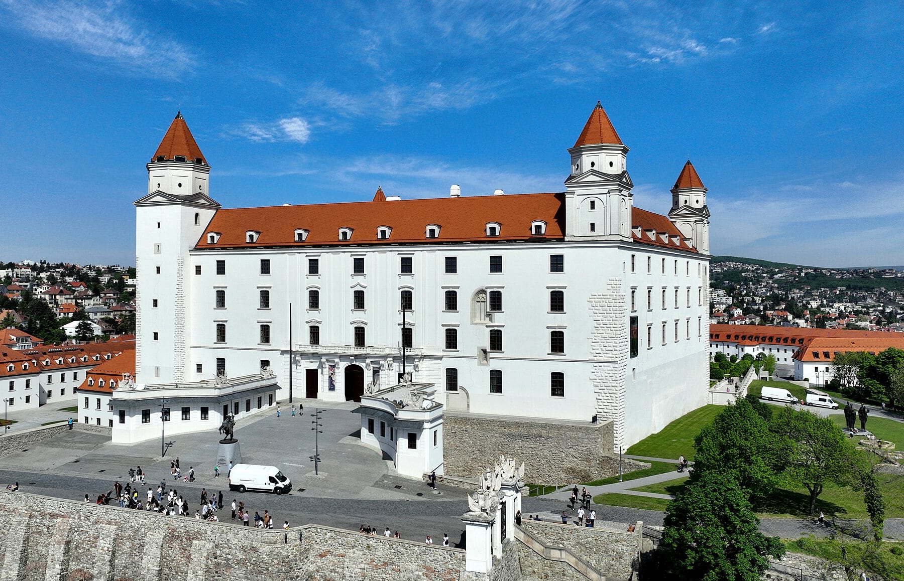 Bratislava Castle in Bratislava, Slovakia