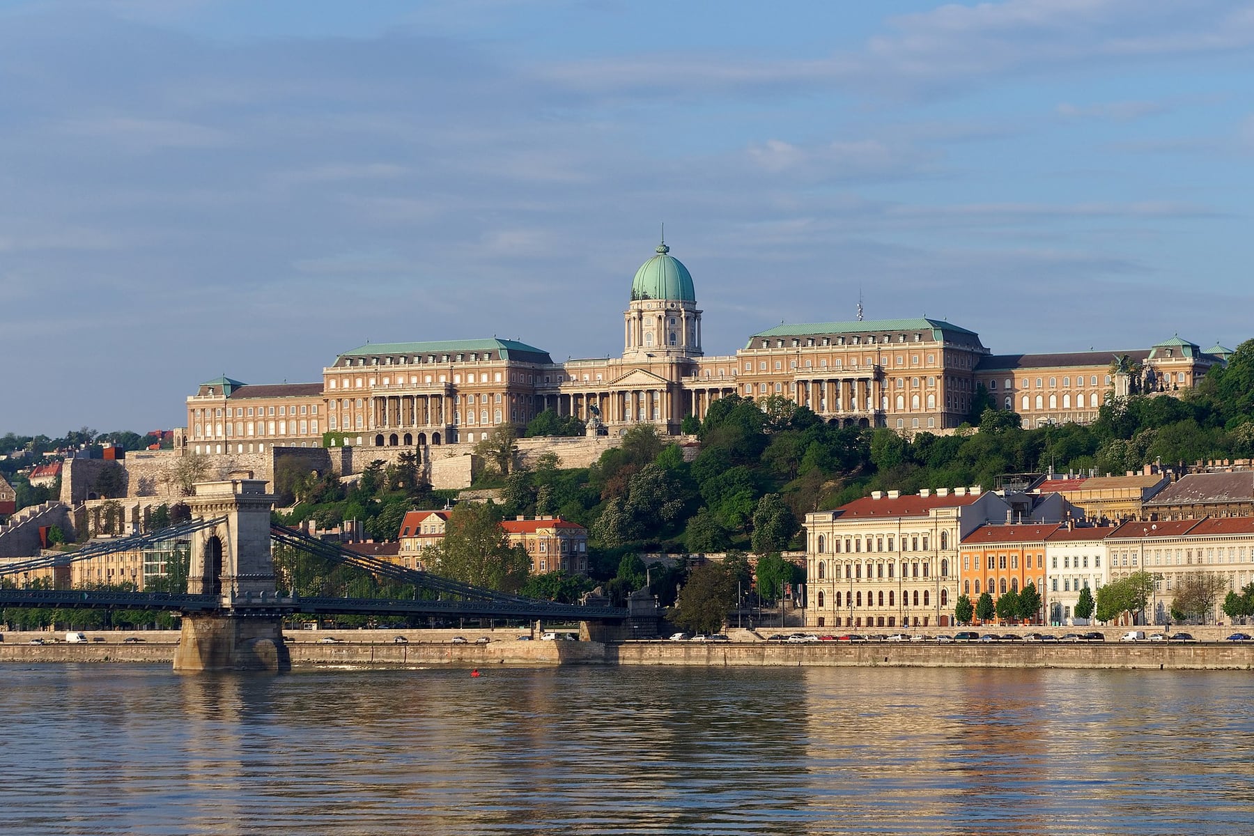 Buda Castle in Budapest, Hungary