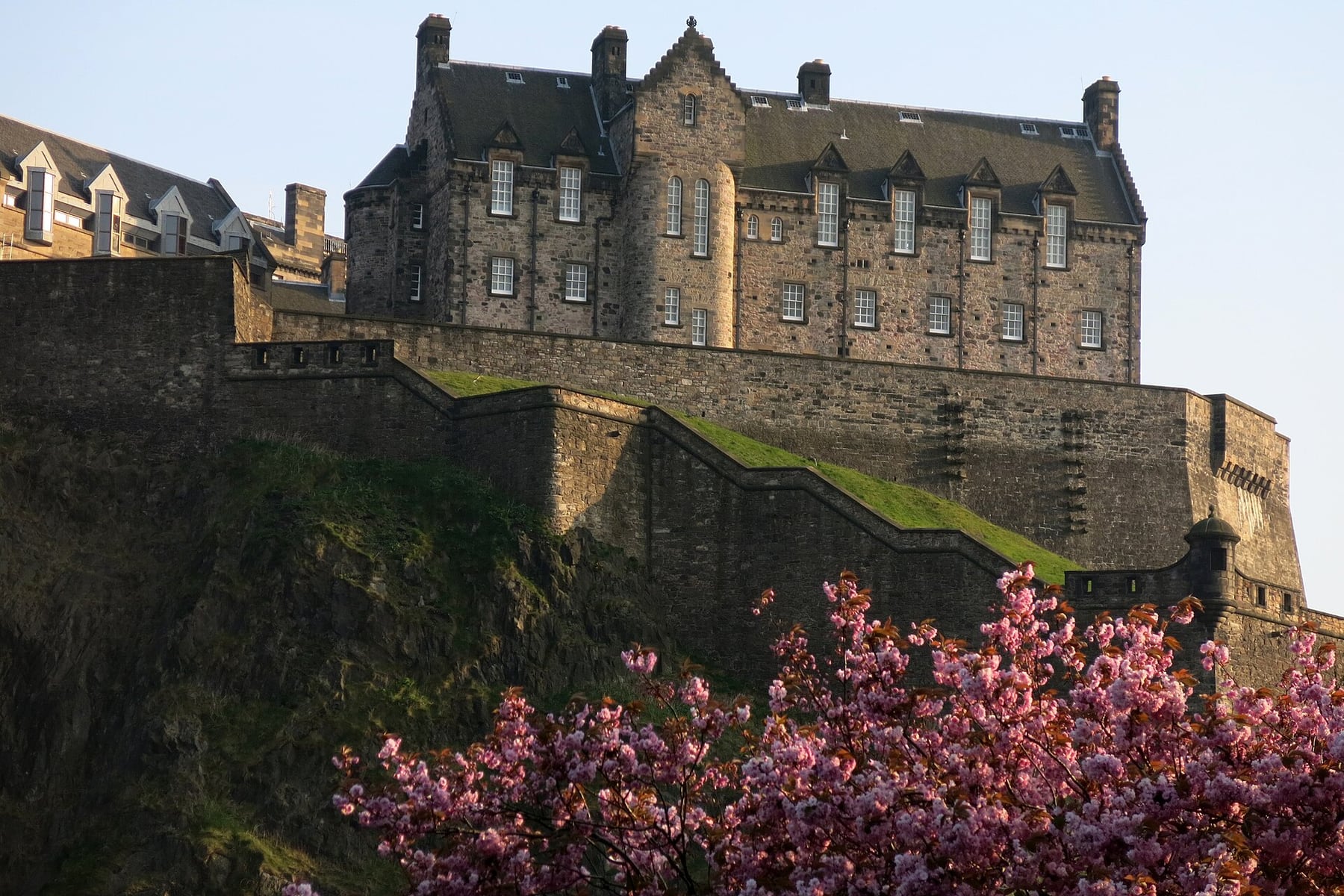 Edinburgh Castle in Edinburgh, United Kingdom