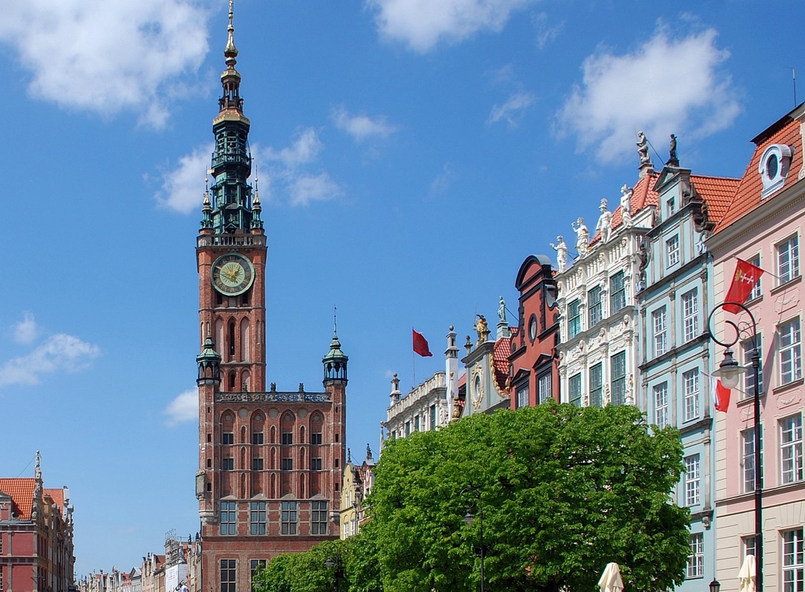 Long Market in Gdansk, Poland