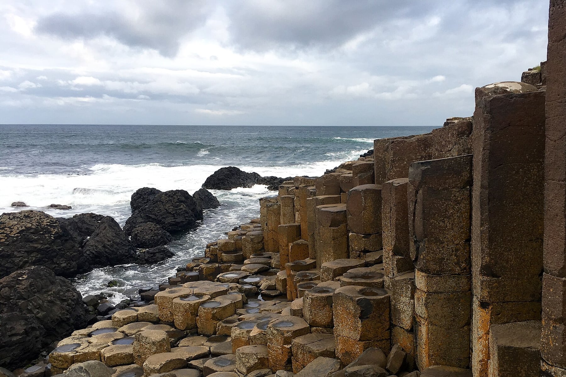 Giant's Causeway in County Antrim, United Kingdom