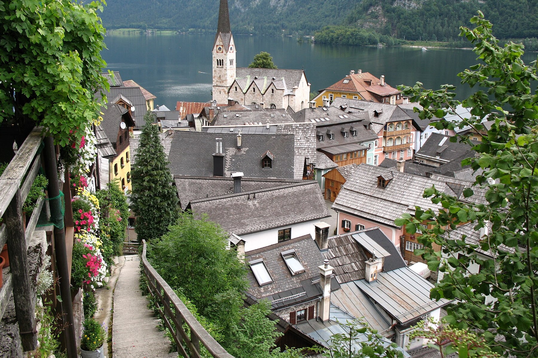 Hallstatt Viewpoint in Hallstatt, Austria