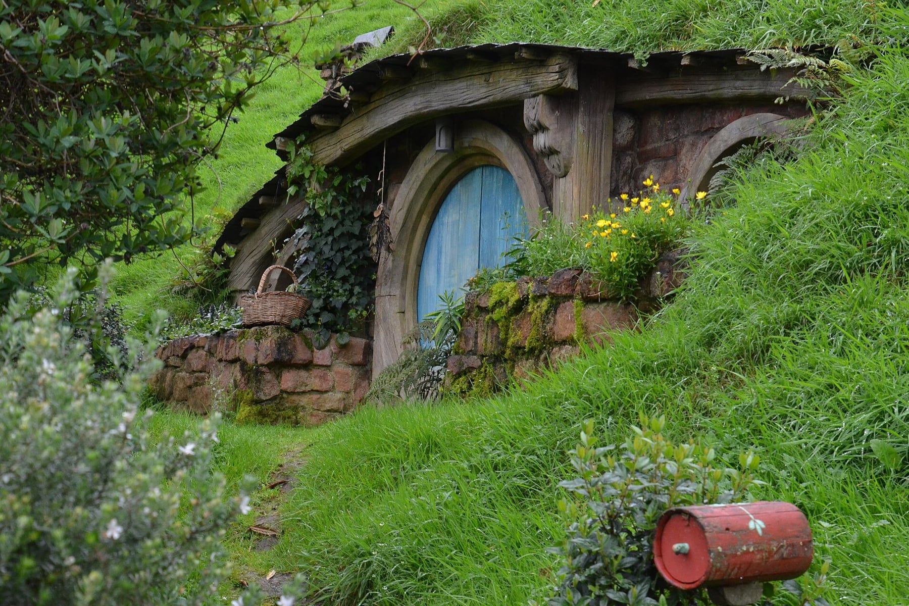 Hobbiton Movie Set in Matamata, New Zealand