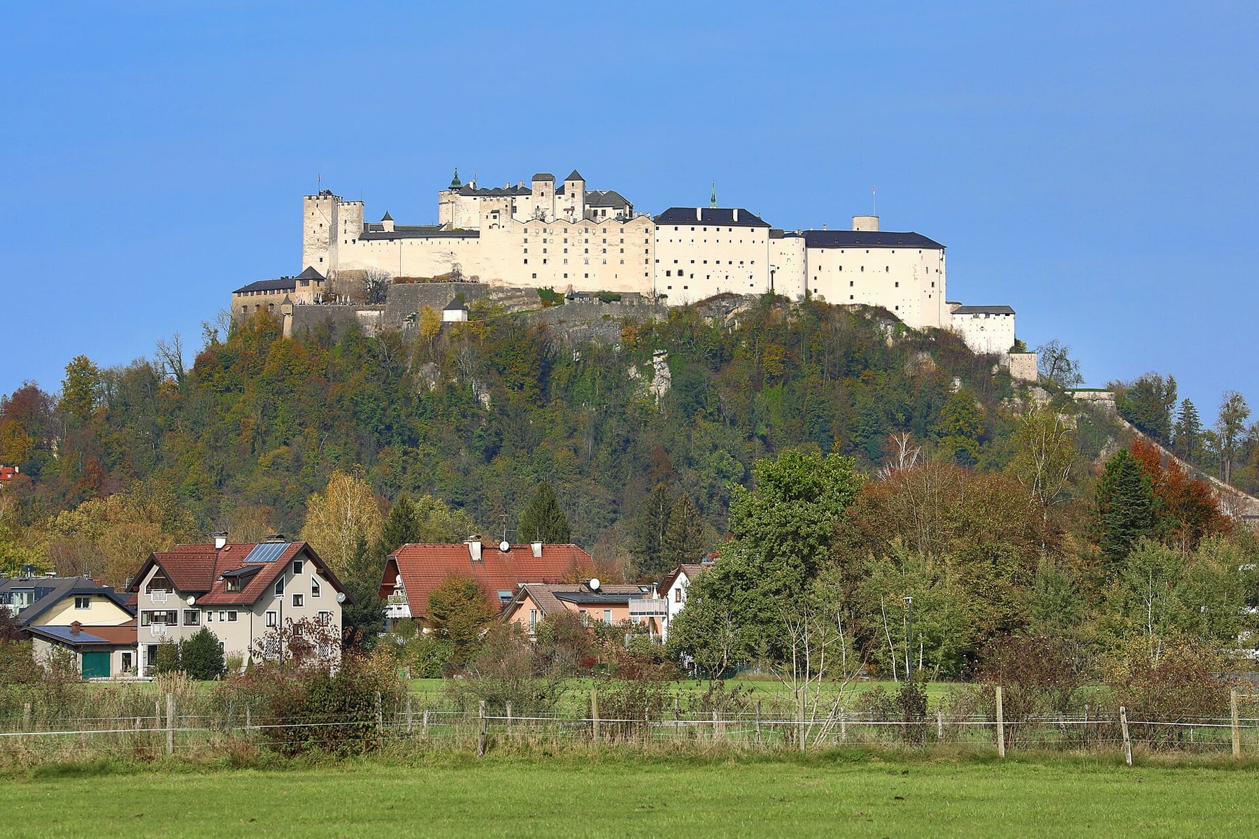 Hohensalzburg Fortress in Salzburg, Austria