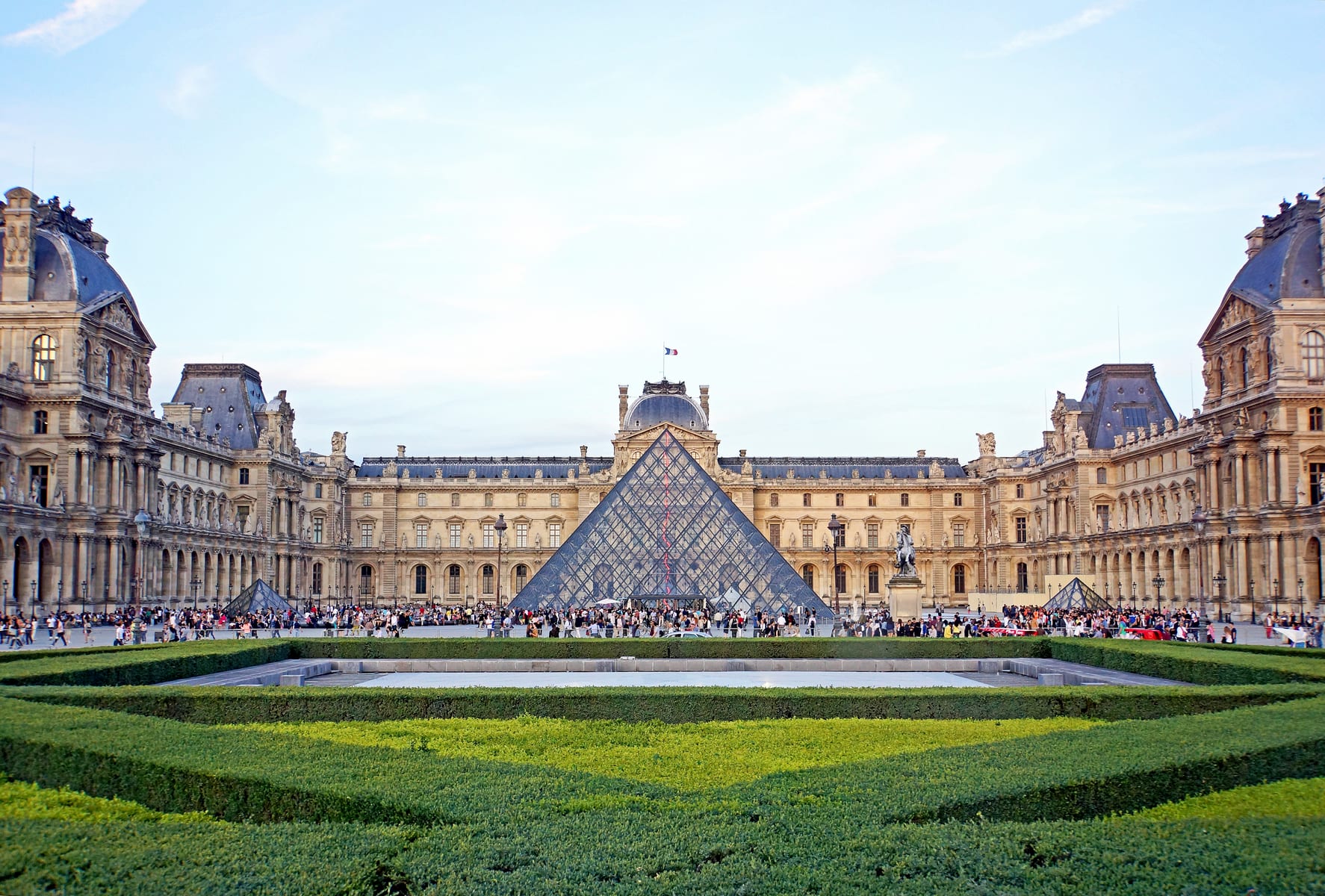 Louvre Museum in Paris, France
