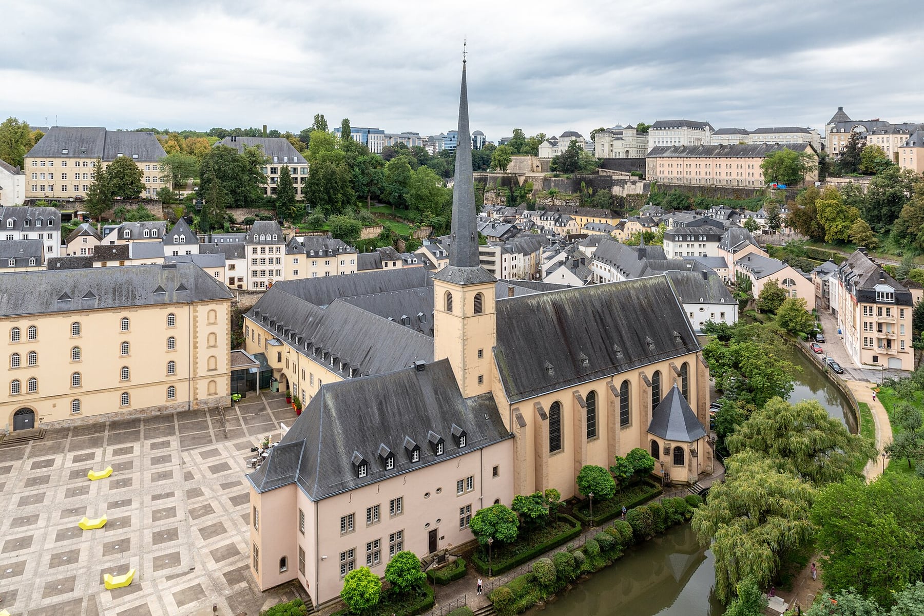 Luxembourg Old Quarter in Luxembourg City, Luxembourg
