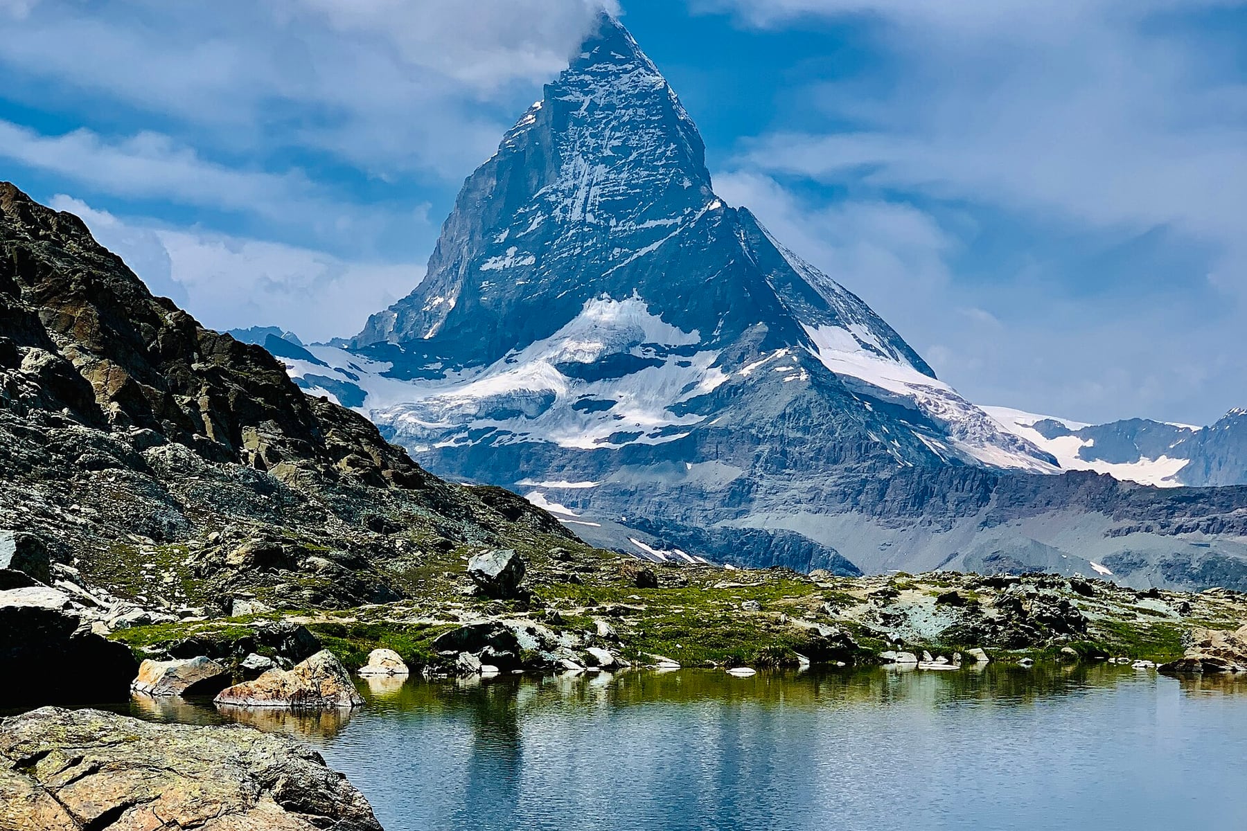 Matterhorn Viewpoint in Zermatt, Switzerland