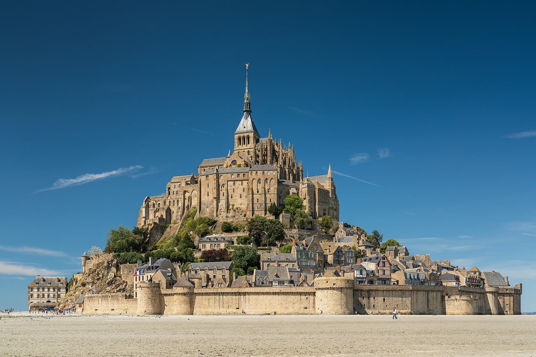 Mont Saint-Michel in Normandy, France