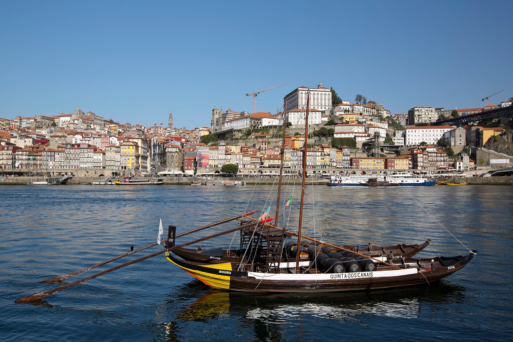 Porto Ribeira in Porto, Portugal