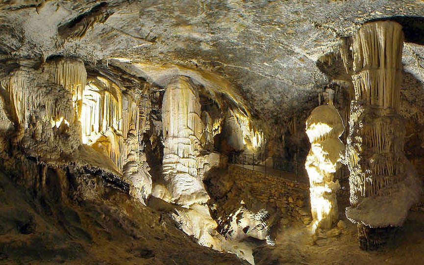 Postojna Cave in Postojna, Slovenia