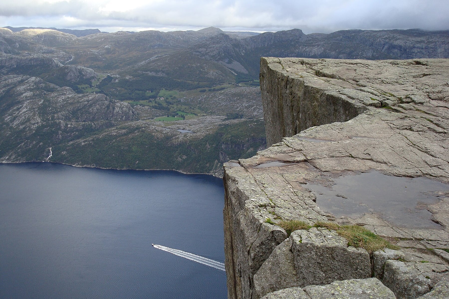 Preikestolen in Ryfylke, Norway