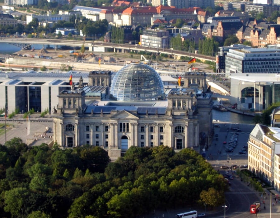 Reichstag Dome in Berlin, Germany