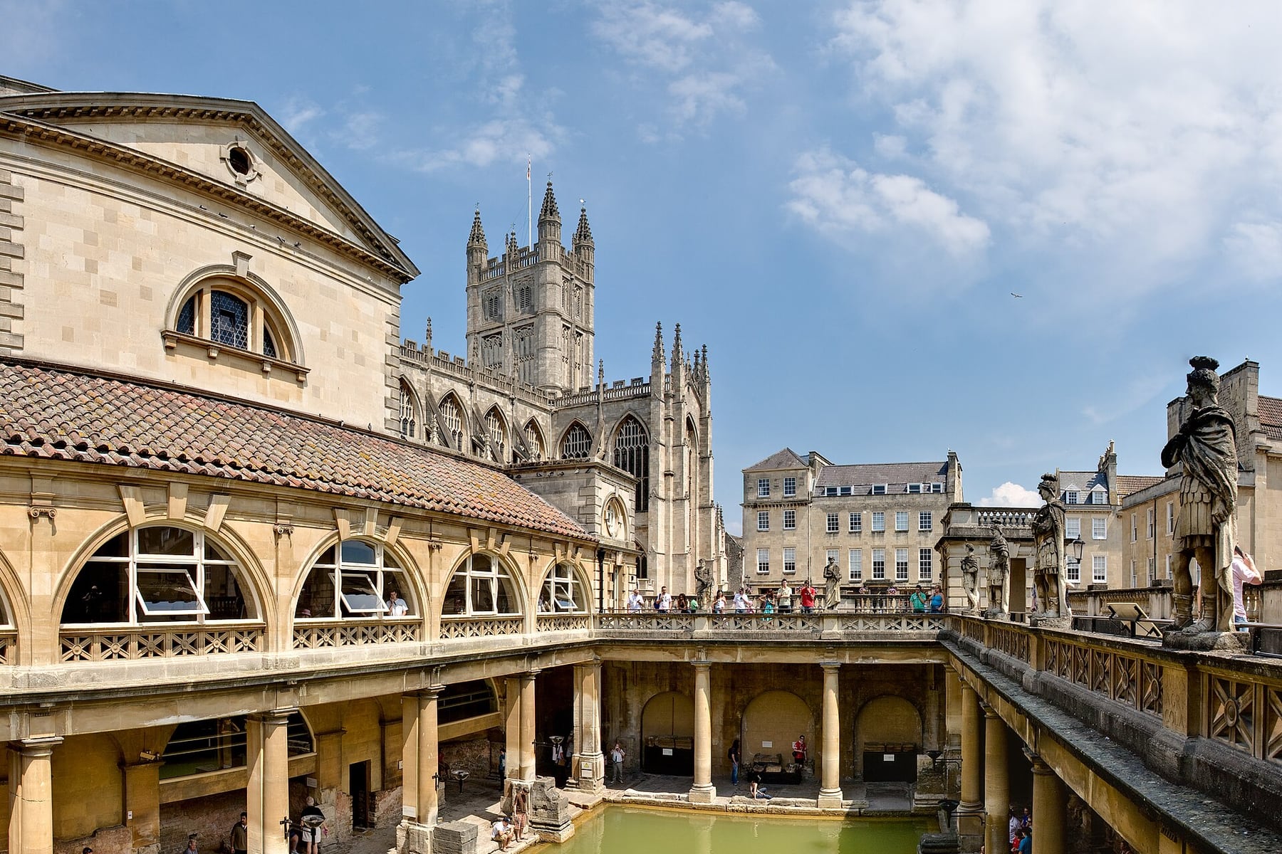 Roman Baths in Bath, United Kingdom