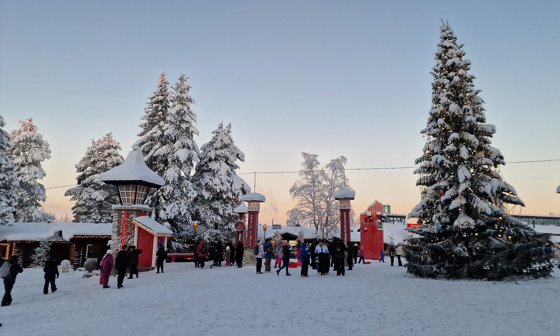 Santa Claus Village in Rovaniemi, Finland