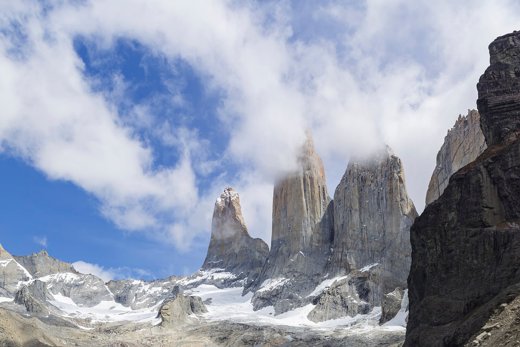 Torres del Paine in Patagonia, Chile