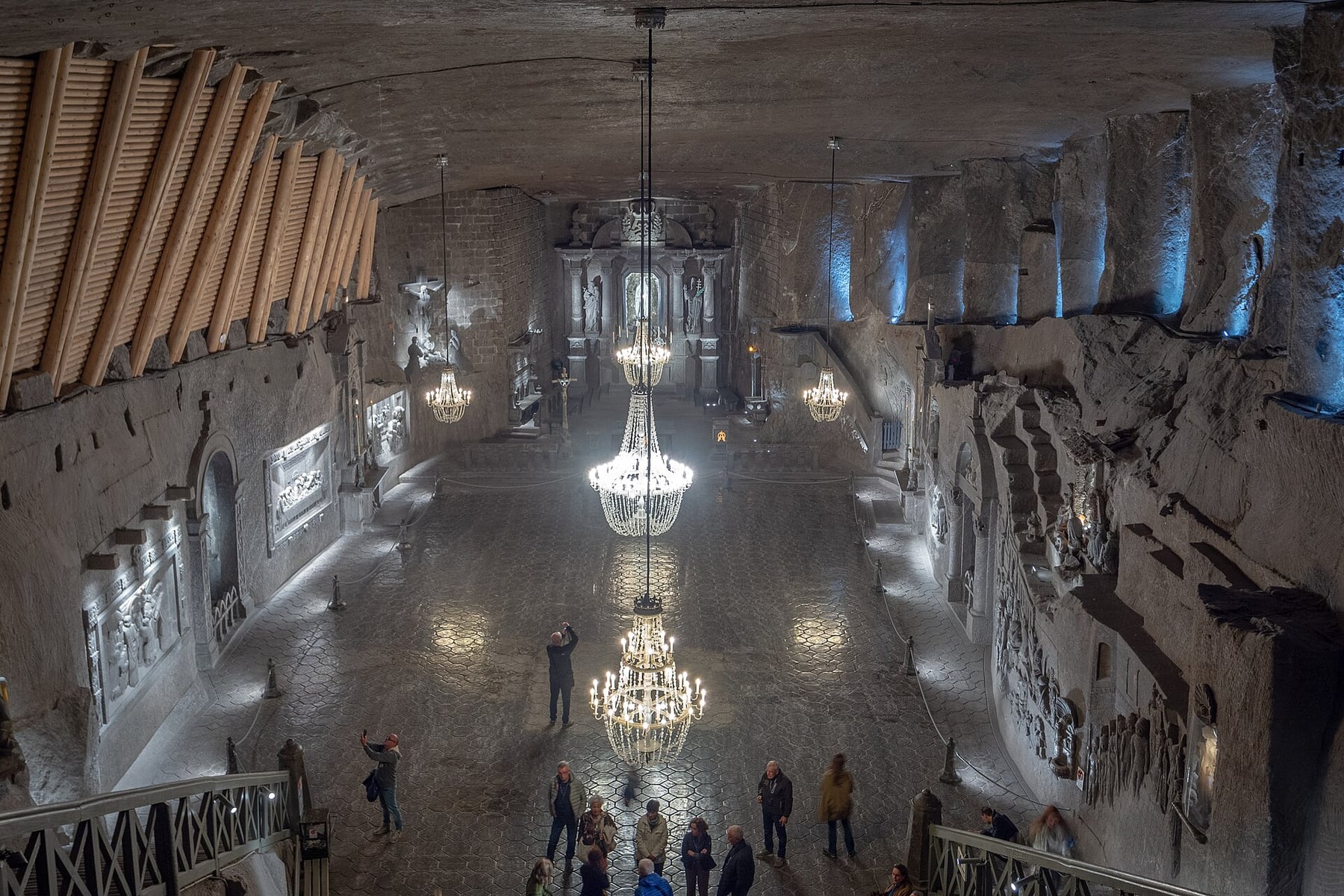 Wieliczka Salt Mine in Wieliczka, Poland