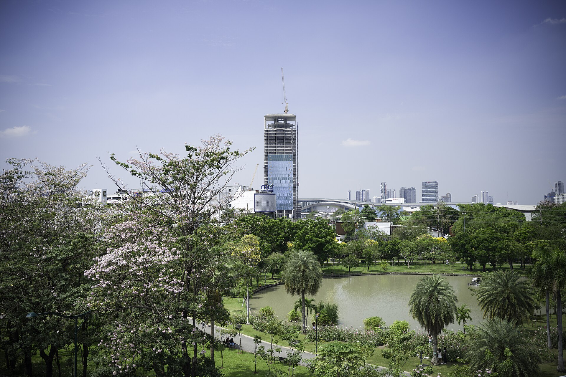 Bangkok cityscape near Chatuchak