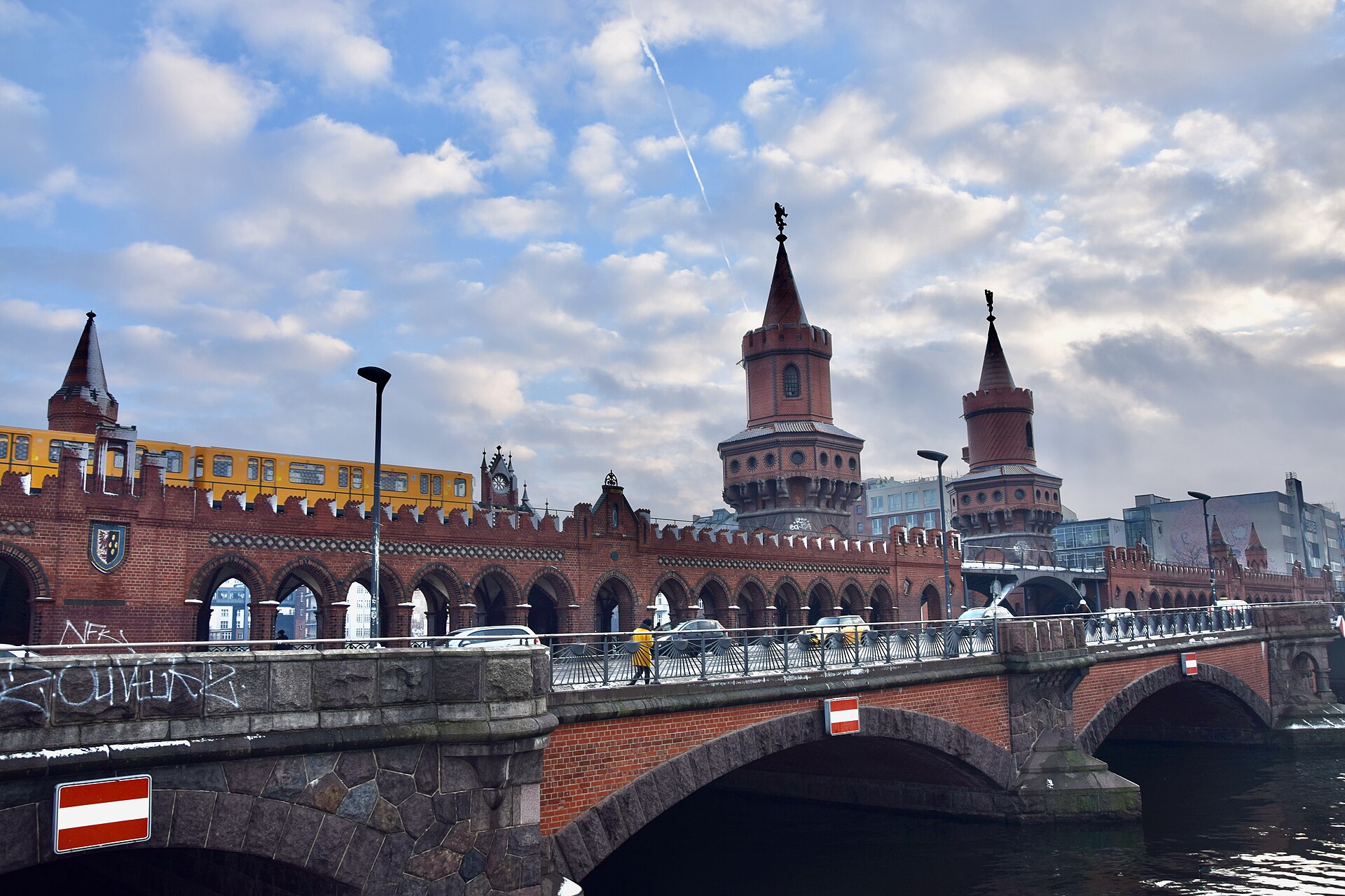 Oberbaum Bridge over the Spree in Berlin