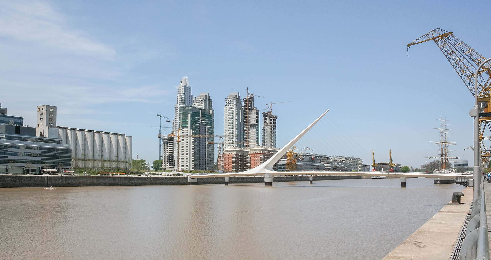 Puerto Madero waterfront in Buenos Aires