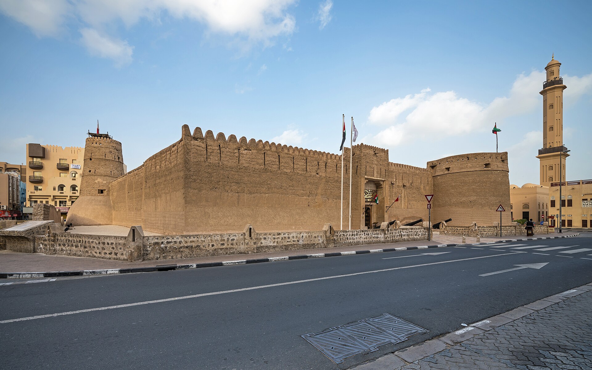 Al Fahidi Fort in old Dubai