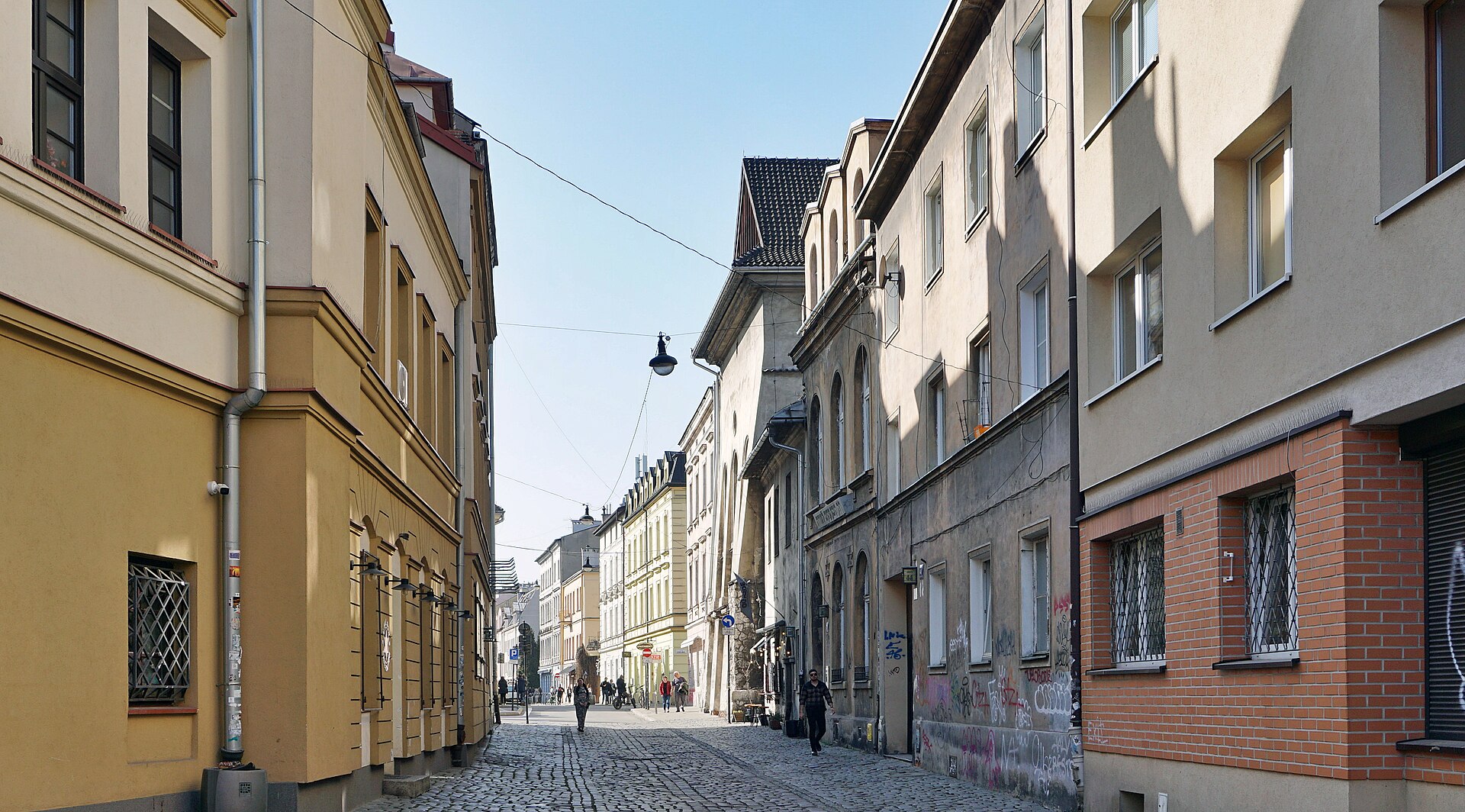 Jozefa Street in Krakow's Kazimierz district