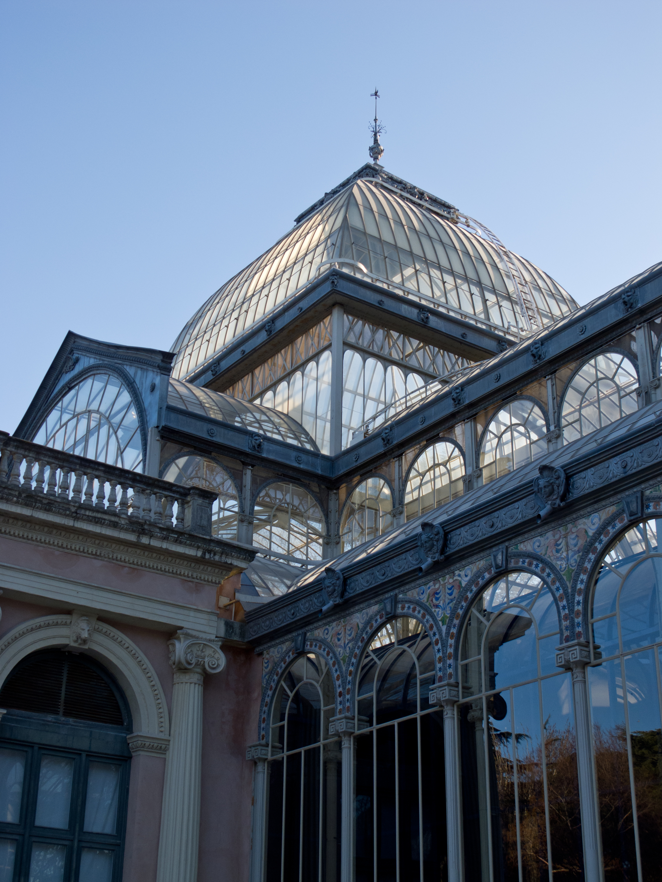 Palacio de Cristal in El Retiro Park