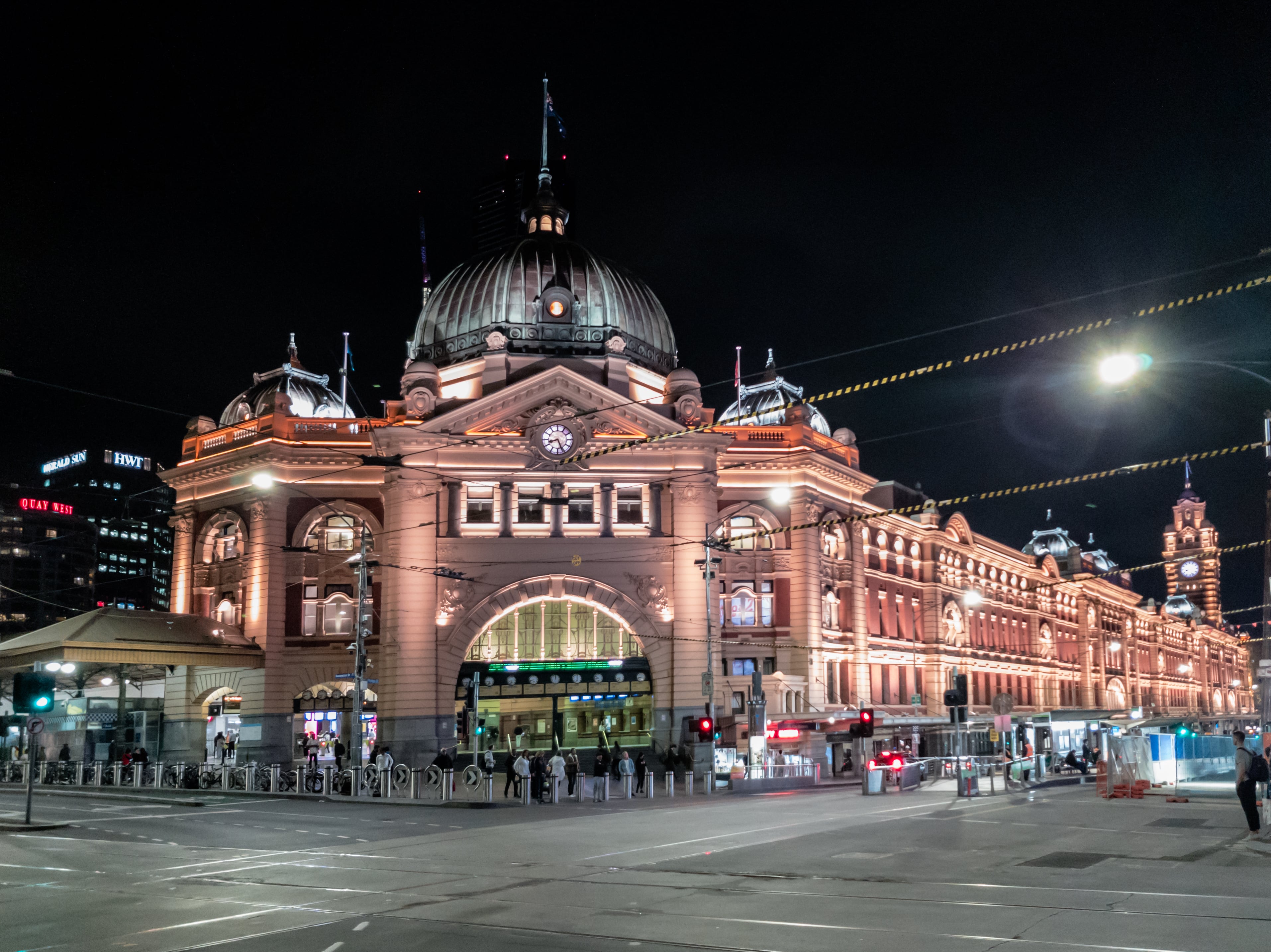 Flinders Street Station in central Melbourne