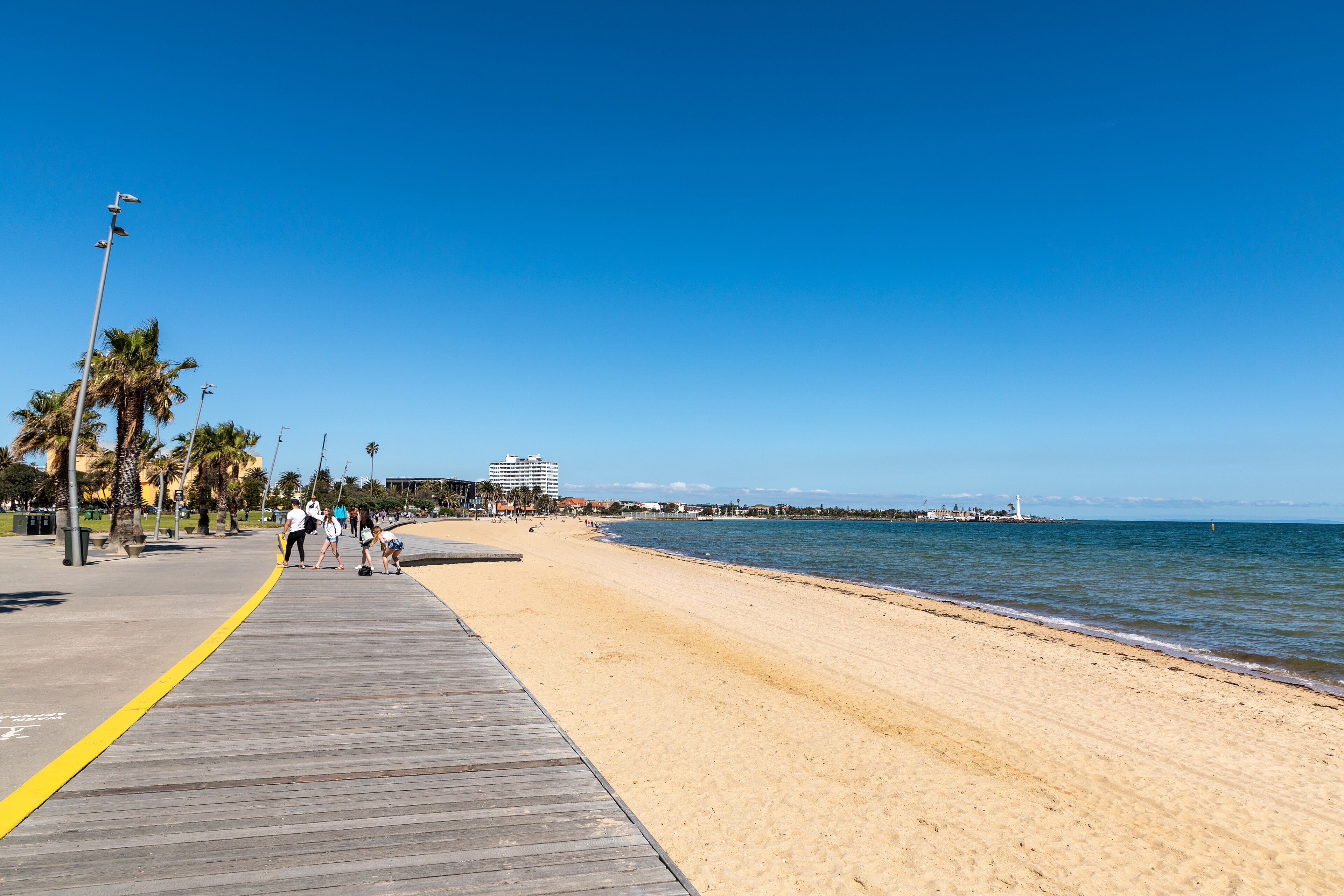 St Kilda Beach in Melbourne