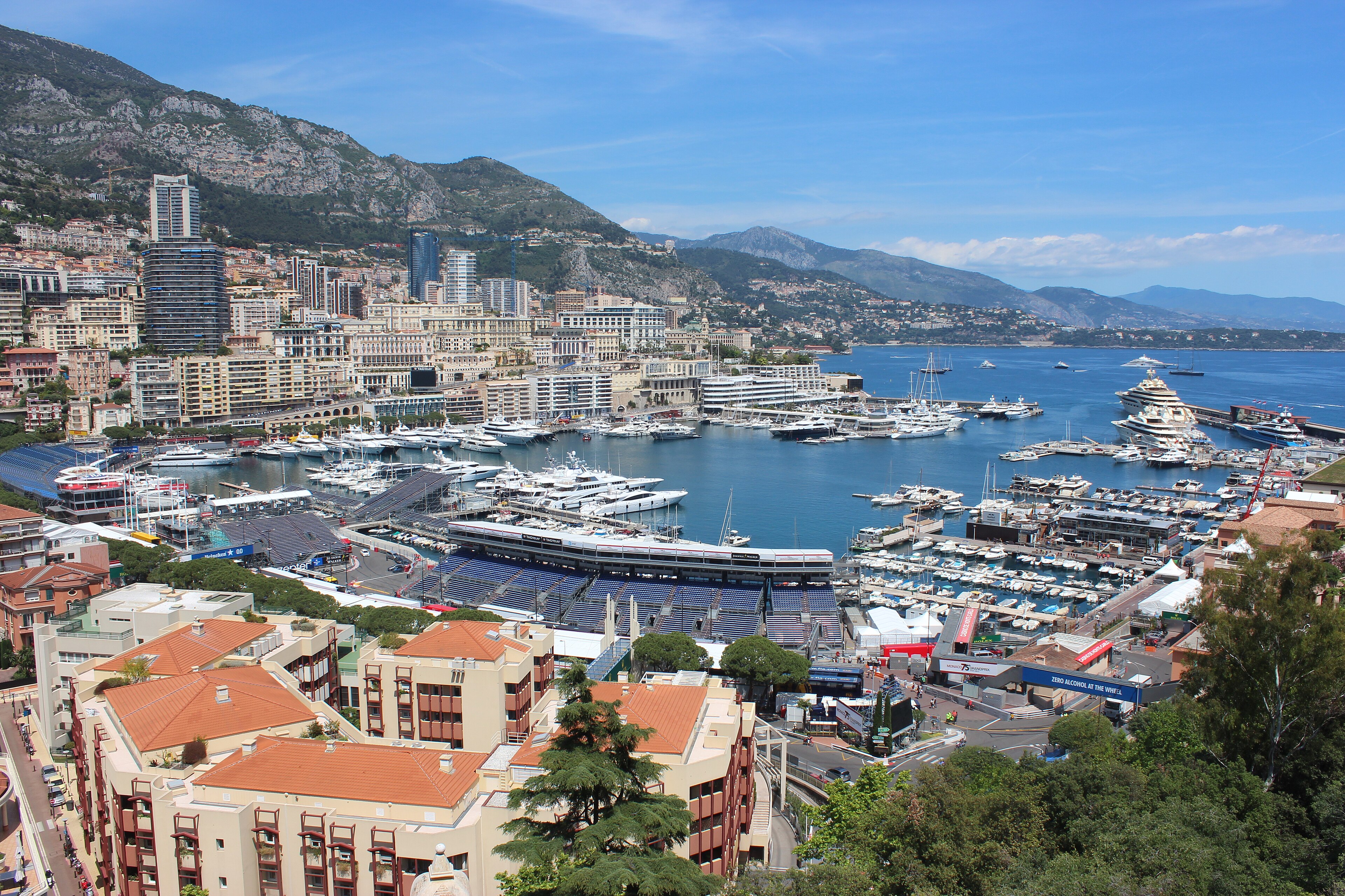 Port Hercules marina in Monaco