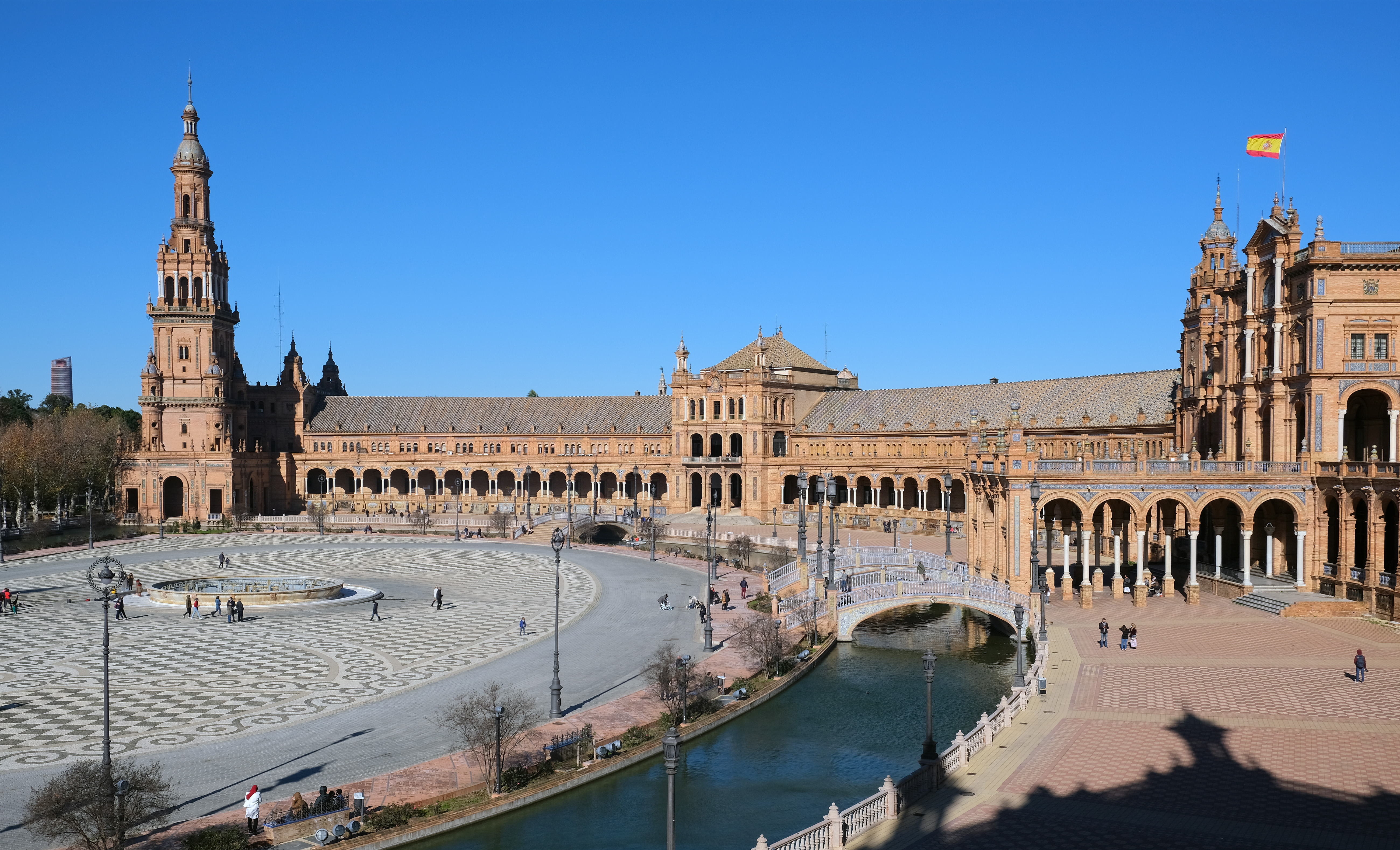 Plaza de España in Seville