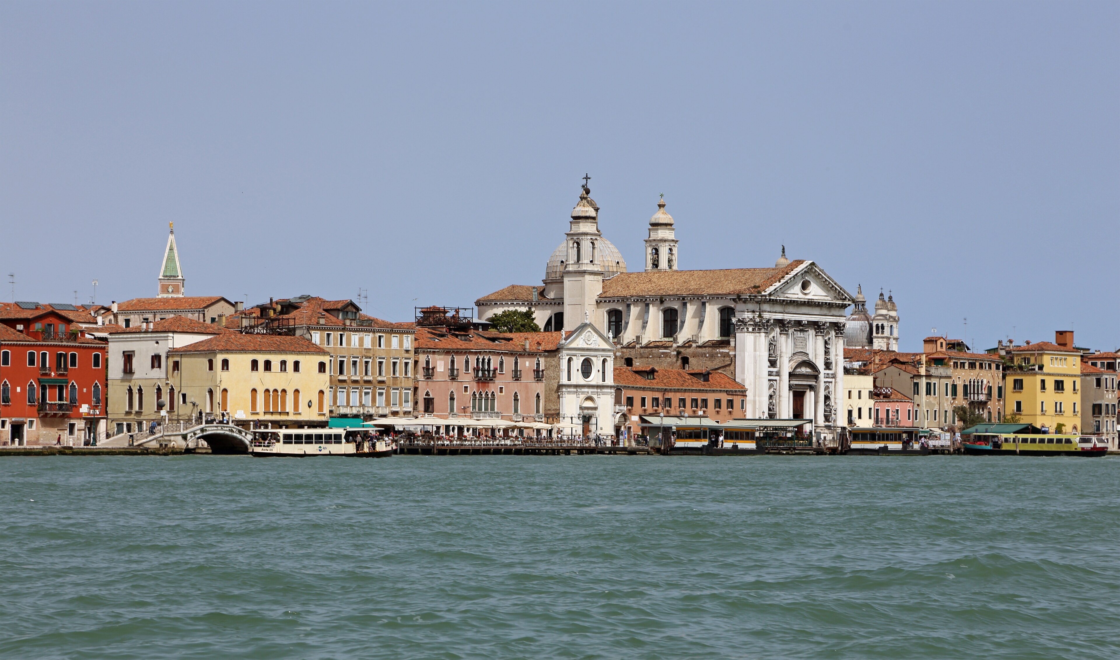 Venice waterfront promenade on Fondamenta delle Zattere