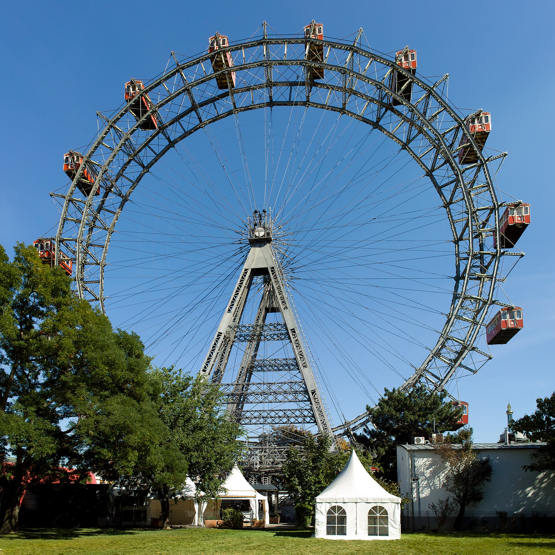 Giant Ferris Wheel in the Prater, Vienna