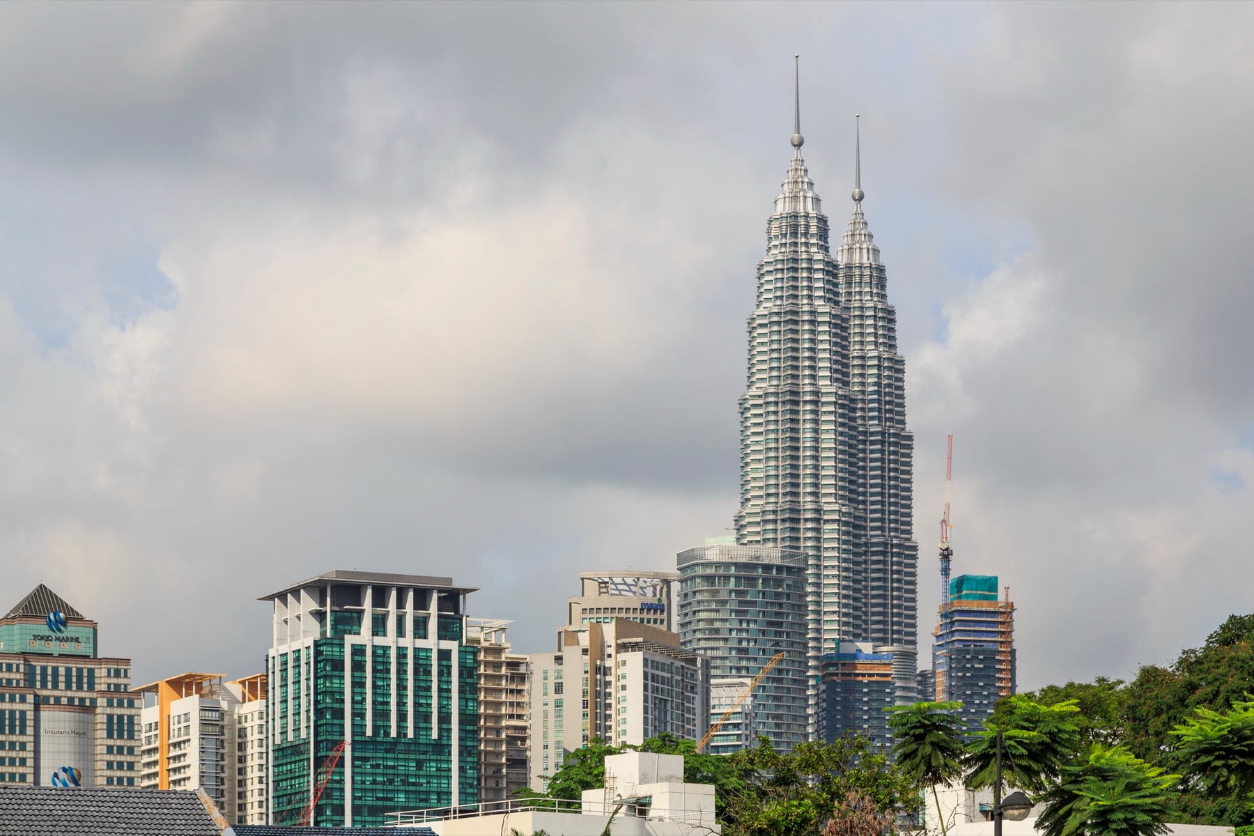 Petronas Towers in Kuala Lumpur