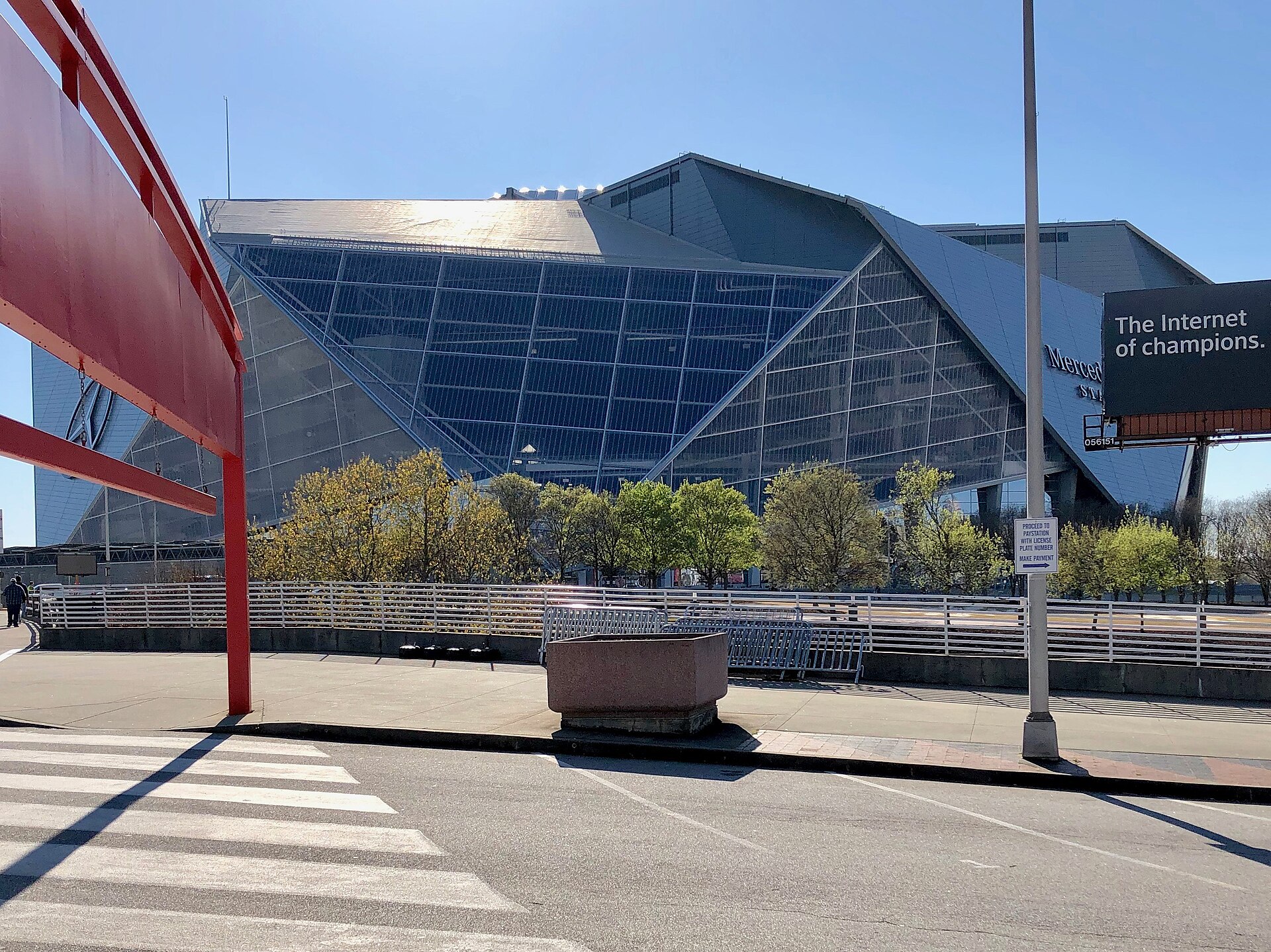 Mercedes-Benz Stadium in Atlanta