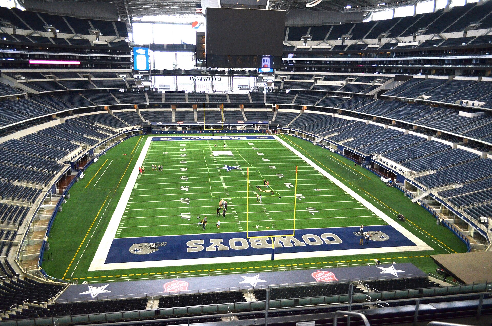 AT&T Stadium in Arlington near Dallas