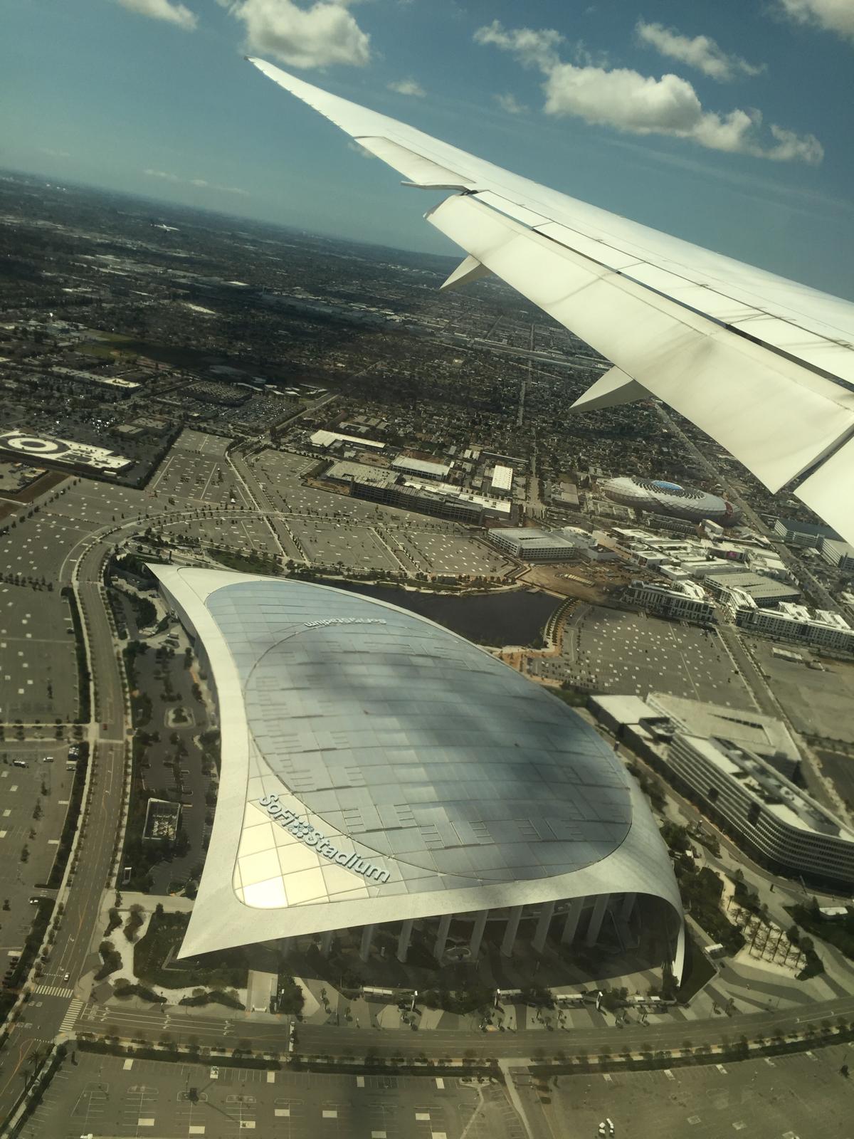 SoFi Stadium in Inglewood near Los Angeles