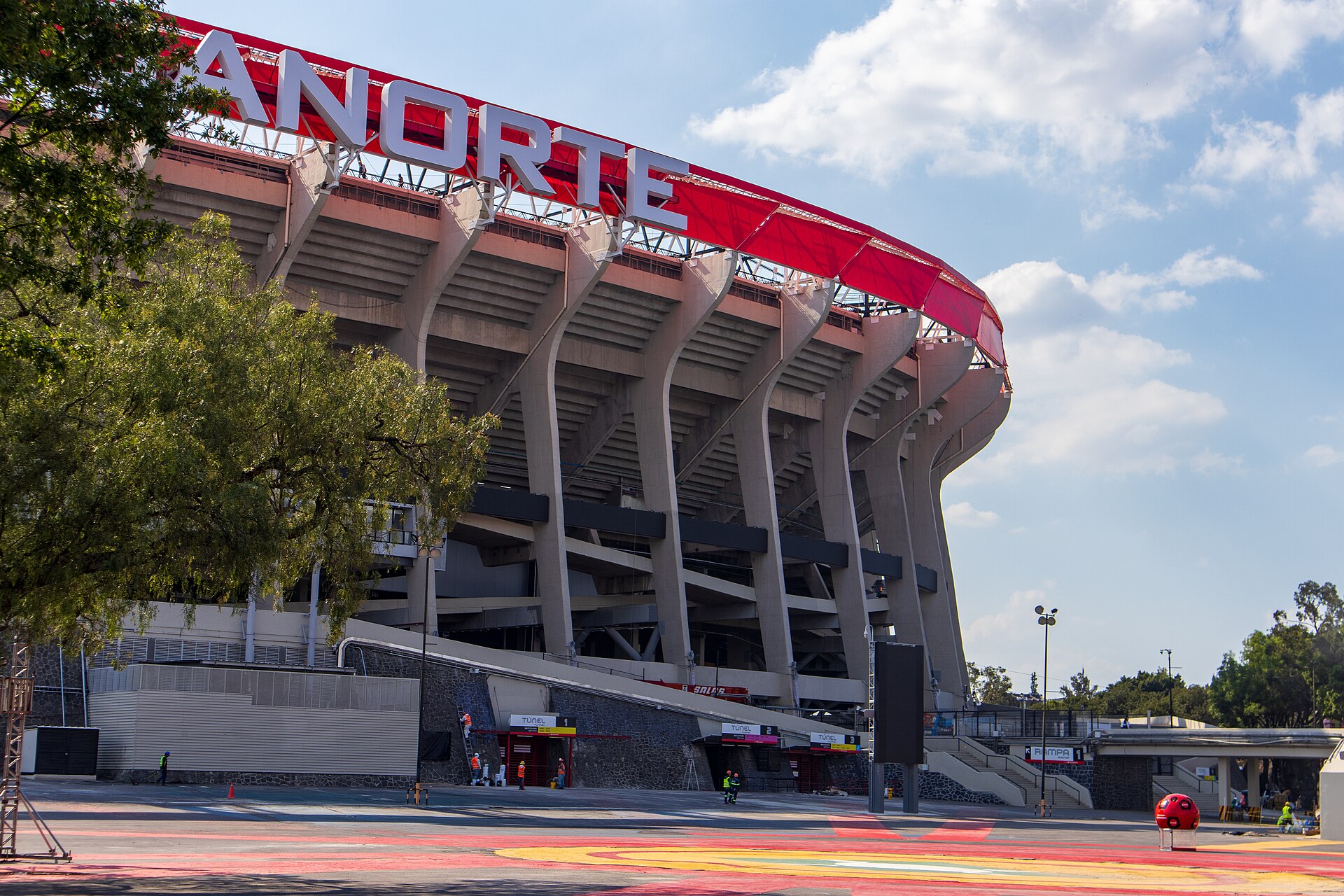 Estadio Azteca after its 2026 reopening in Mexico City